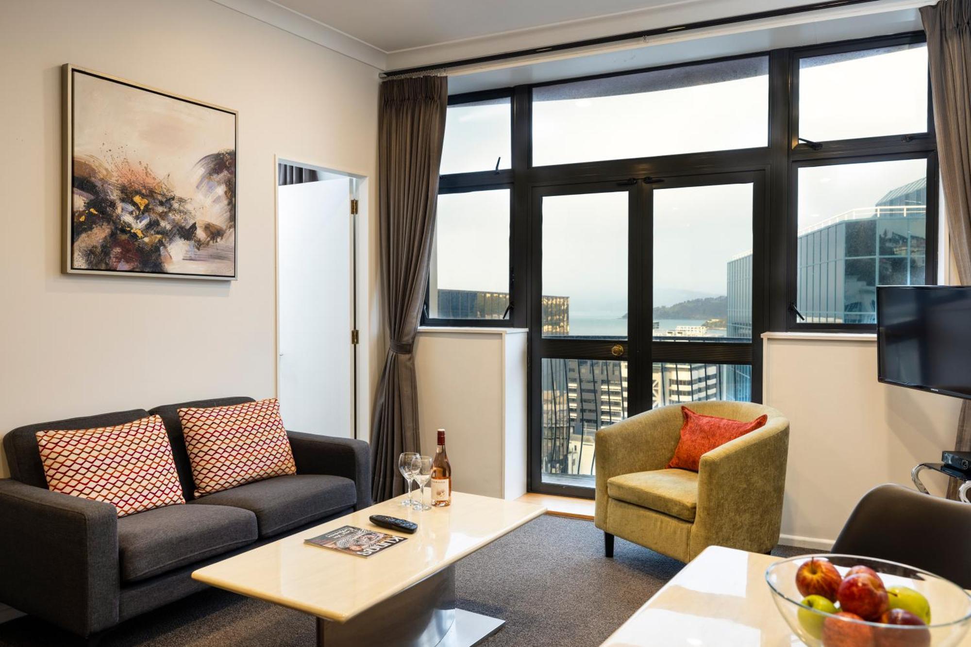 Quest On The Terrace Serviced Apartments Wellington Exterior foto